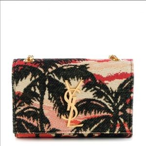 YSL Palm Tree Crossbody Wallet on a Chain